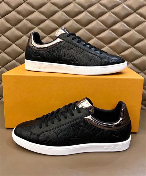 black louis vuitton sneakers men's